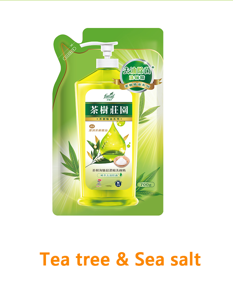 Farcent liquid Dish Wash Refill - Tea tree _ Sea salt-6